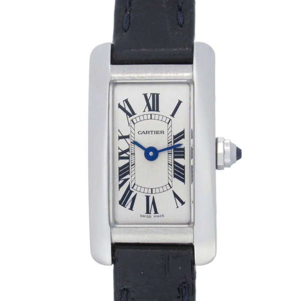 カルティエ タンクアメリカン ミニ 腕時計 時計 レディース WSTA0032
