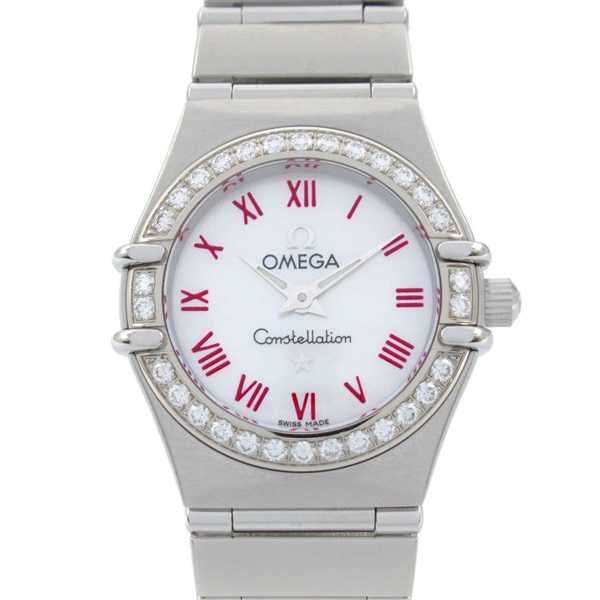 オメガ コンステレーション ミニ ダイヤベゼル 腕時計 時計 レディース 1466.63
