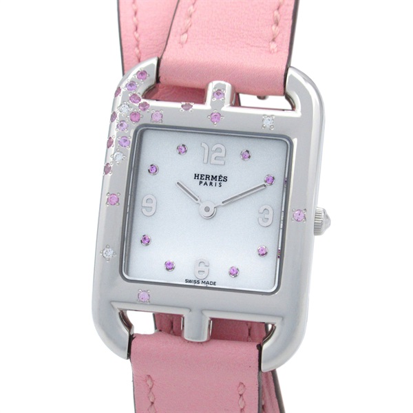 エルメス ケープコッド PM ドゥブルトゥール 腕時計 時計 レディース CC1.233