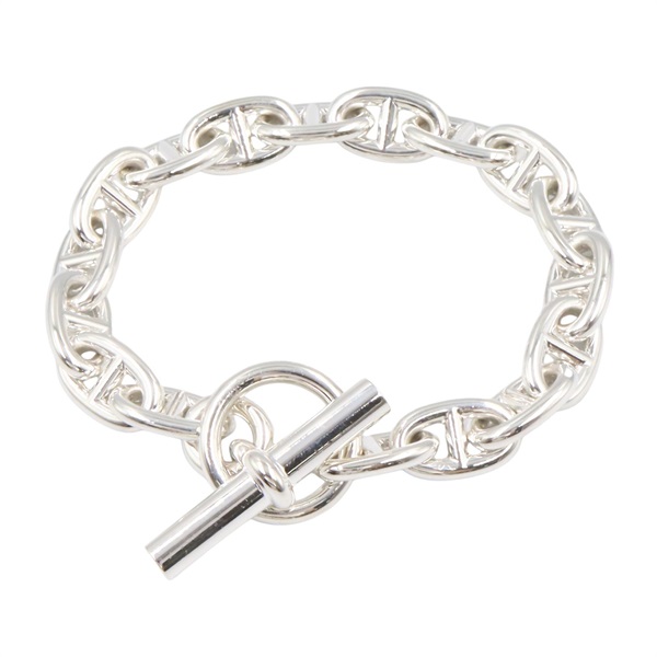 【未使用】HERMES シェーヌダンクル MM ブレスレット 16コマ　レシート エルメス(HERMES)エルメス シェーヌダンクル MM 17コマ