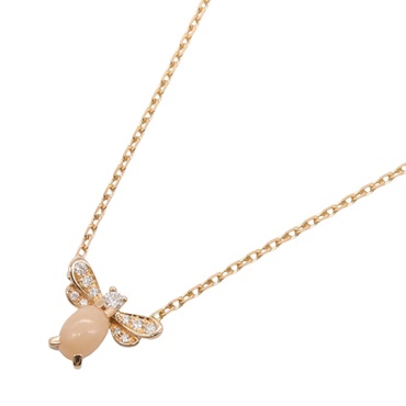 CHAUMET アトラップモワ　限定デザインネックレス ピンクゴールド ショーメ(Chaumet)ショーメ アトラップモワ ピンクオパール ネックレス