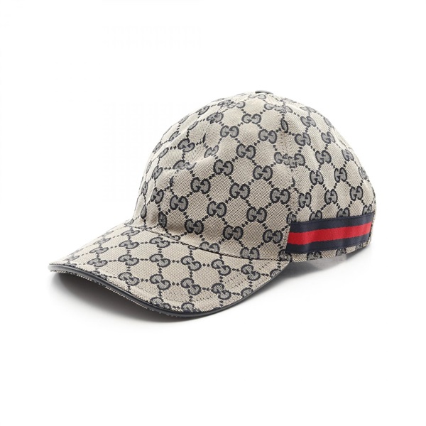 グッチ GGキャンバス ウェブライン キャップ 帽子 メンズ レディース 200035