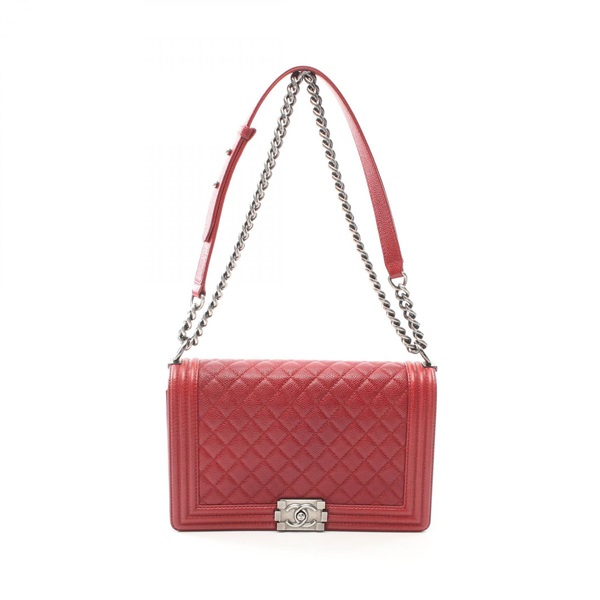 CHANEL シャネル ショルダーバッグ ボーイシャネル ラージ シェブロン シャネル(CHANEL)シャネル ボーイシャネル ラージ シェブロン