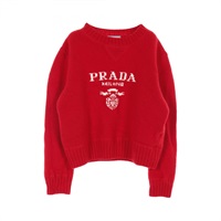 プラダ(PRADA)プラダ ロゴ ニット 衣料品 トップス レディース プラダ(PRADA)プラダ ロゴ ニット 衣料品 トップス レディース