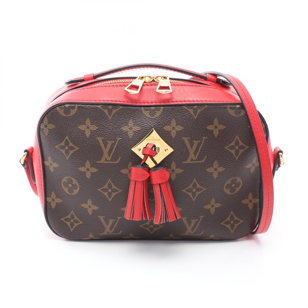 ルイ・ヴィトン サントンジュ モノグラム コクリコ ショルダーバッグ バッグ レディース M43556