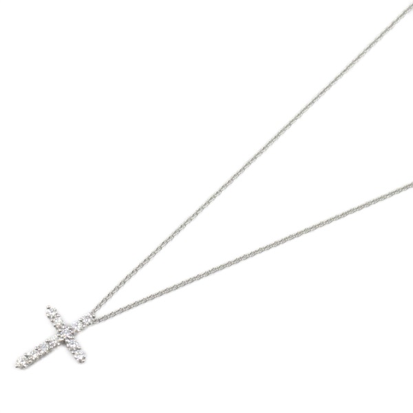 ティファニー クロス ネックレス ダイヤ SM ネックレス ジュエリー レディース