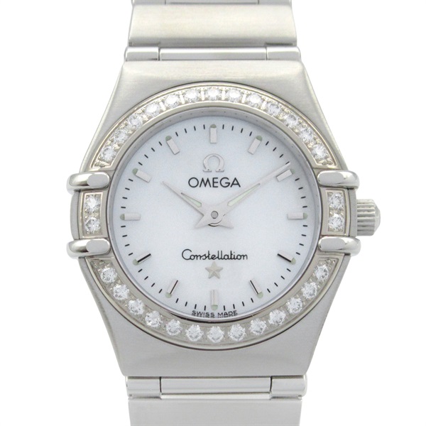 オメガ コンステレーション ミニ ダイヤベゼル 腕時計 時計 レディース 1466.71