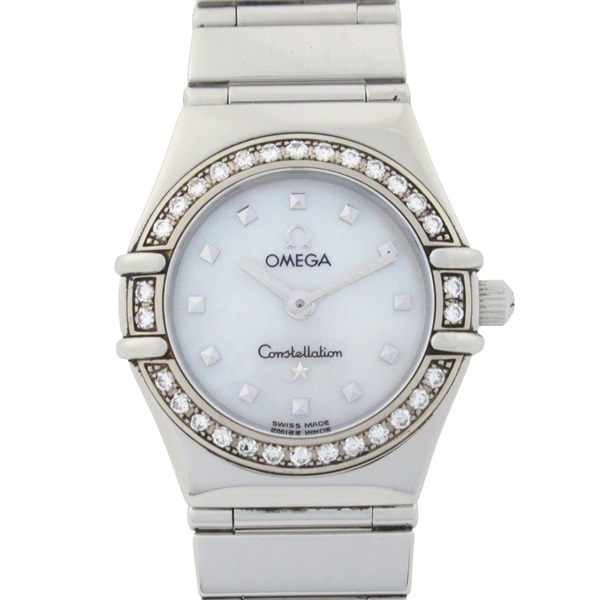 オメガ コンステレーション ミニ ダイヤベゼル マイチョイス 腕時計 時計 レディース 1465.71