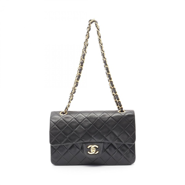 シャネル マトラッセ Wフラップ ショルダーバッグ バッグ レディース A01113