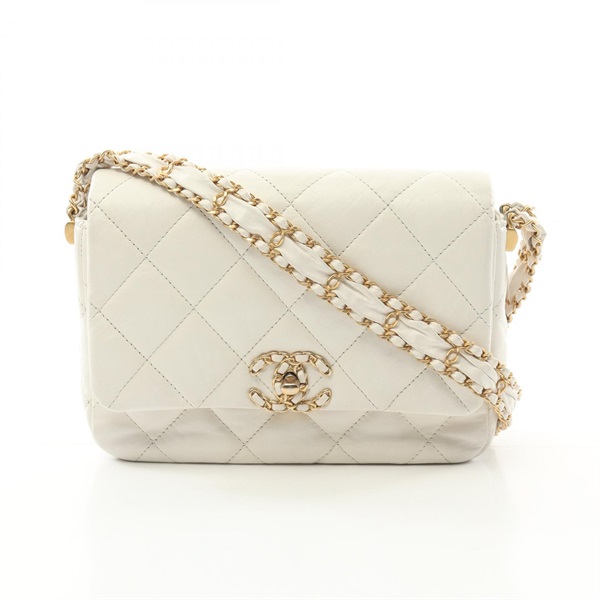 シャネル(CHANEL)シャネル シャネル19 マトラッセ ショルダーバッグ