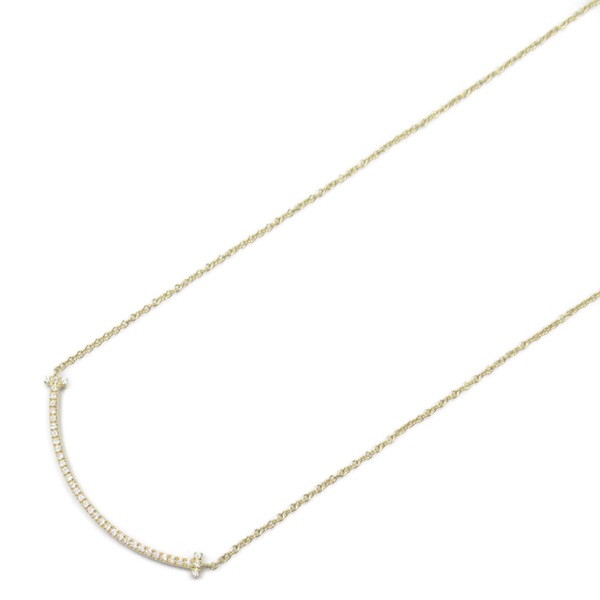 ティファニー Tスマイル スモール ネックレス  ダイヤ ネックレス ジュエリー レディース