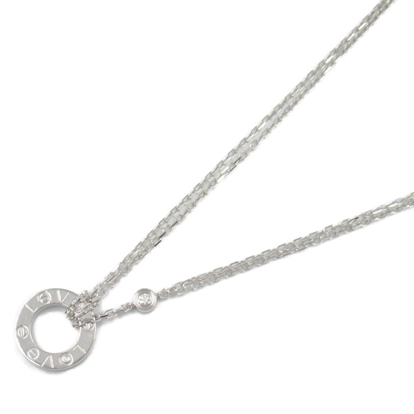 カルティエ(CARTIER)カルティエ ラブサークル ネックレス 2PD 