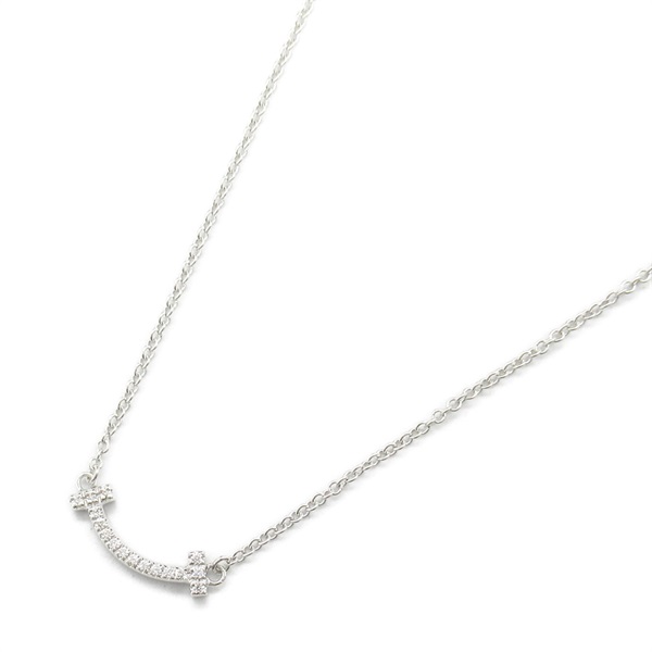 ティファニー Tスマイル ミニ ネックレス ダイヤ ネックレス ジュエリー レディース