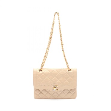 シャネル マトラッセ パリ限定 Wフラップ ショルダーバッグ バッグ レディース