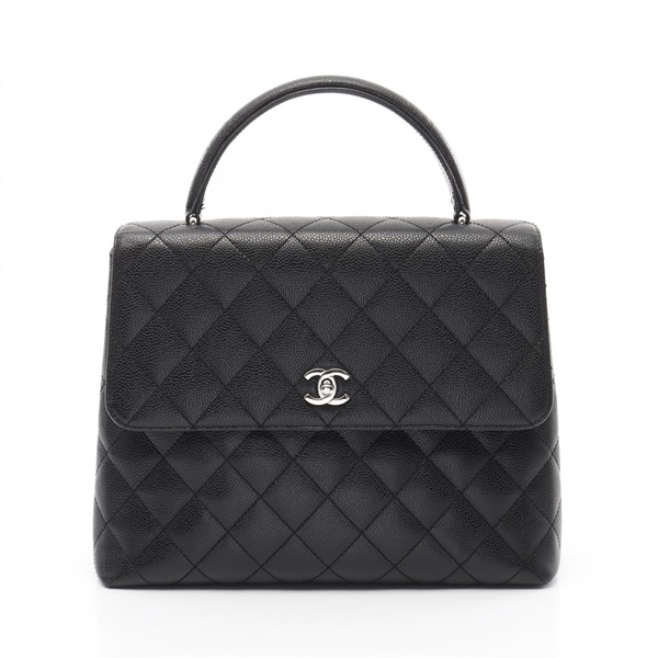 シャネル マトラッセ トップハンドル ハンドバッグ バッグ レディース