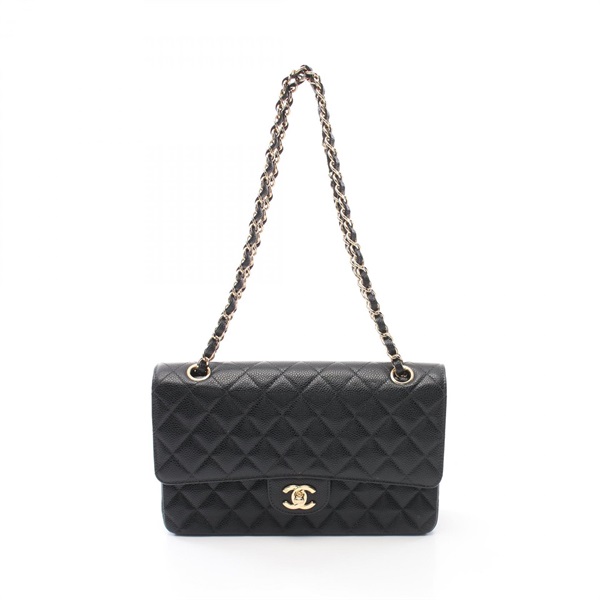 シャネル マトラッセ Wフラップ ショルダーバッグ バッグ レディース A01112