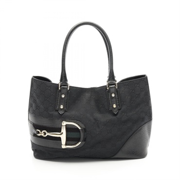 グッチ(GUCCI)グッチ ハスラービット GGキャンバス トートバッグ