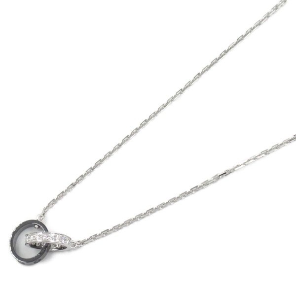 カルティエ(CARTIER)カルティエ ベビーラブネックレス ダイヤ 