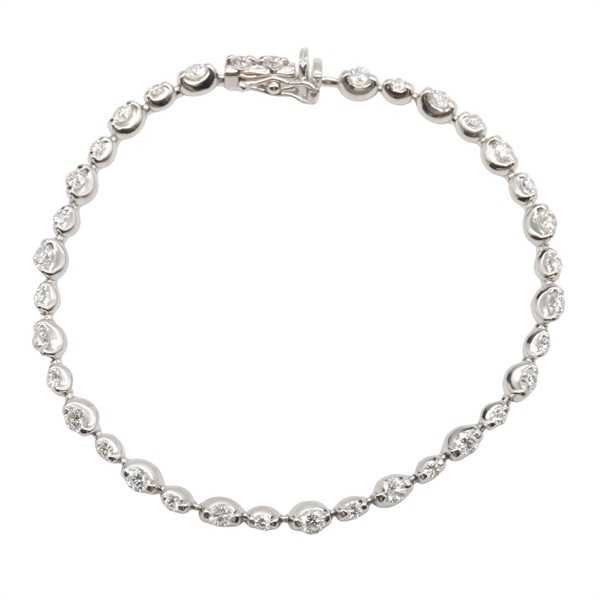 ジュエリー ダイヤモンド ブレスレット ブレスレット アクセサリー レディース ﾀﾞｲﾔ 9.6g