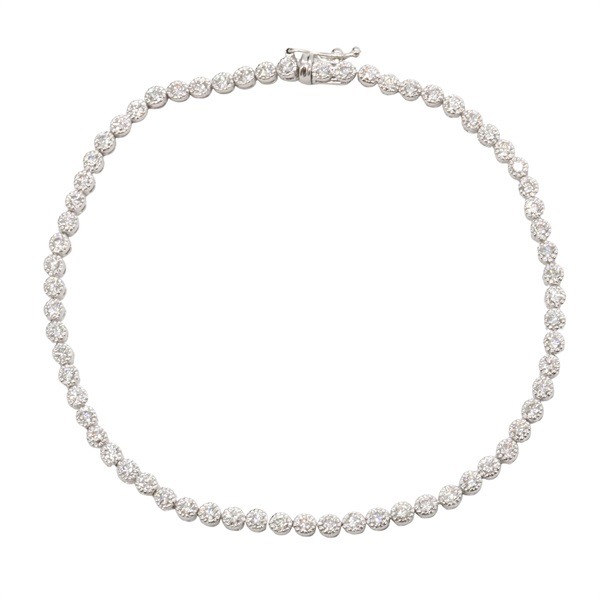 ジュエリー ダイヤモンド ブレスレット ブレスレット アクセサリー レディース ﾀﾞｲﾔ 8.8g