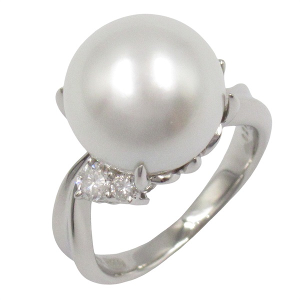 ジュエリー(JEWELRY)ジュエリー シロチョウパール ダイヤモンド リング  