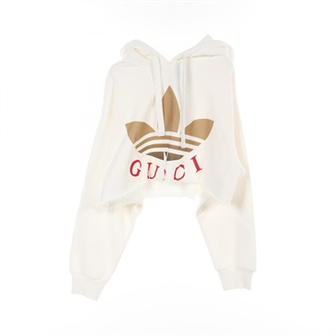 グッチ GUCCI × adidas パーカー 衣料品 トップス レディース