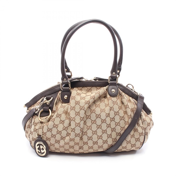 グッチ(GUCCI)グッチ スーキー GGキャンバス ハンドバッグ バッグ  