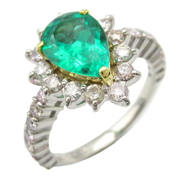 ジュエリー(JEWELRY)ジュエリー ビビッドGRエメラルド ダイヤ リング