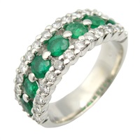 ジュエリー(JEWELRY)ジュエリー エメラルド ダイヤ リング リング  