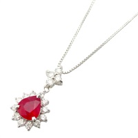 ジュエリー(JEWELRY)ジュエリー ルビー ダイヤ ネックレス ネックレス  