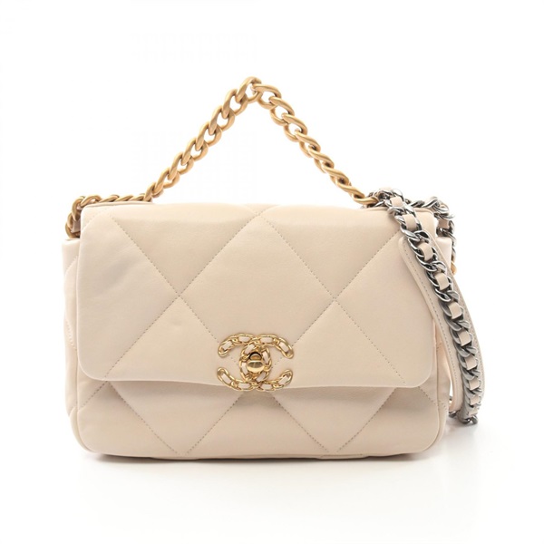 シャネル 19 ディズヌフ マトラッセ ショルダーバッグ バッグ レディース AS1160