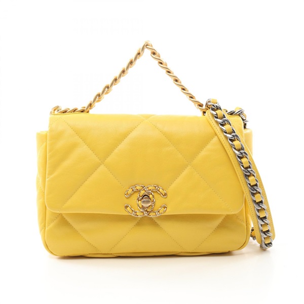 シャネル 19 ディズヌフ マトラッセ ショルダーバッグ バッグ レディース AS1160