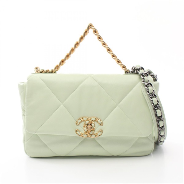 シャネル 19 ディズヌフ マトラッセ ショルダーバッグ バッグ レディース AS1160