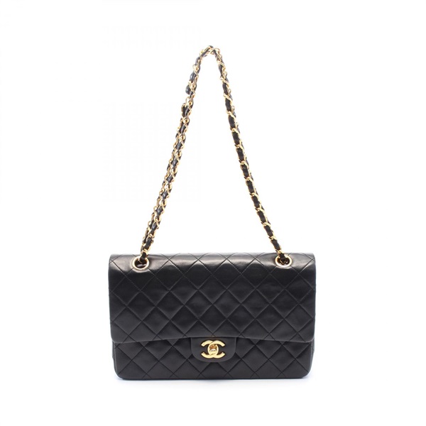 シャネル マトラッセ Wフラップ ショルダーバッグ バッグ レディース A01112
