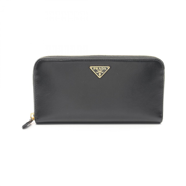 プラダ BOX CALF ラウンド長財布 財布 レディース 1ML506