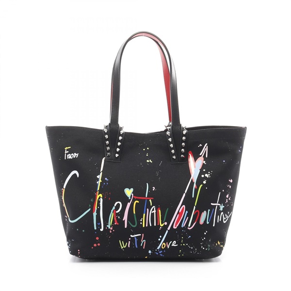 クリスチャンルブタン CABATA BEACH BAG SMALL トートバッグ バッグ レディース 1255257BK01