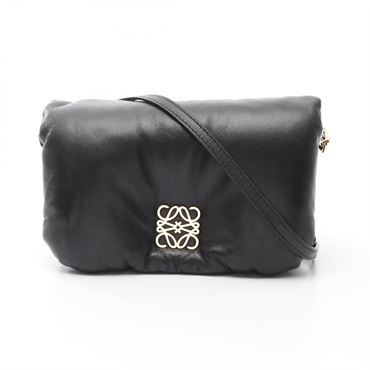 【関税送料込】LOEWE Goya パファーバッグミニ BLACK ロエベ(LOEWE)ロエベ ゴヤ パファーバッグ ミニ ショルダー