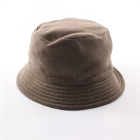 エルメス HERMES セリエボタン ハット 帽子 カシミヤ レディース