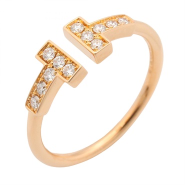 ティファニー Tワイヤー ダイヤ リング リング・指輪 ジュエリー レディース 60147315