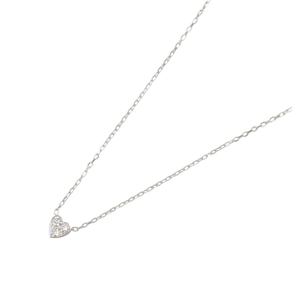 カルティエ(CARTIER)カルティエ ミニハート ダイヤ ネックレス 