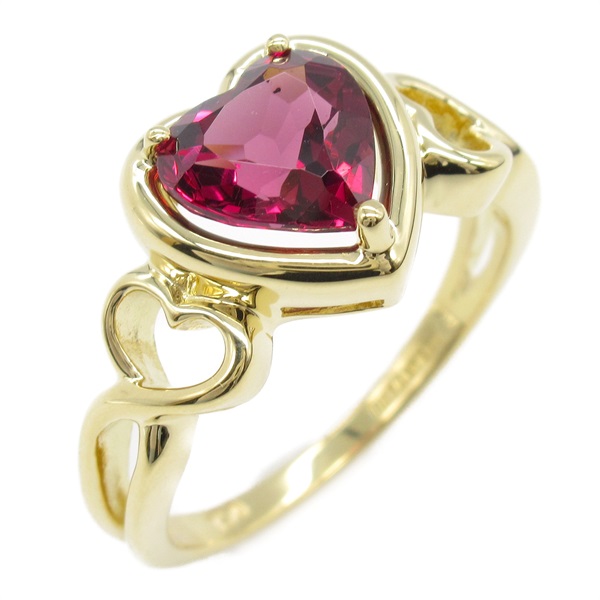 ティファニー(TIFFANY＆CO)ティファニー ガーネット ハート リング