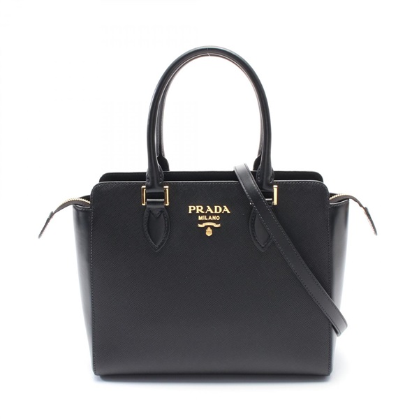 プラダ(PRADA)プラダ SAFFIANO + SOFT C ハンドバッグ バッグ 