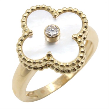 ヴァンクリーフ＆アーペル ヴィンテージアルハンブラ リング 1PD リング・指輪 ジュエリー レディース