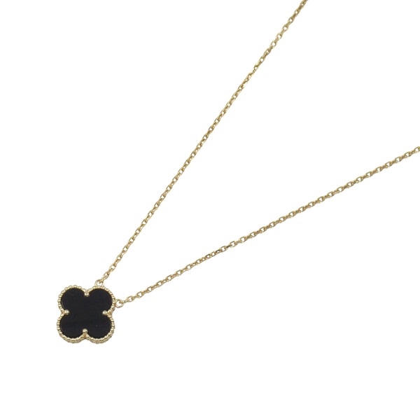 ヴァンクリーフ＆アーペル ヴィンテージアルハンブラ ネクレス オニキス ネックレス ジュエリー レディース