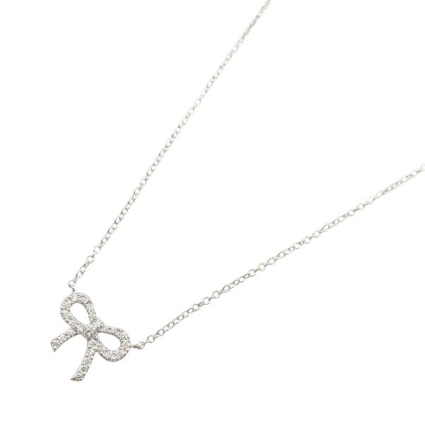 ティファニー(TIFFANY＆CO)ティファニー ボウ リボン ネックレス