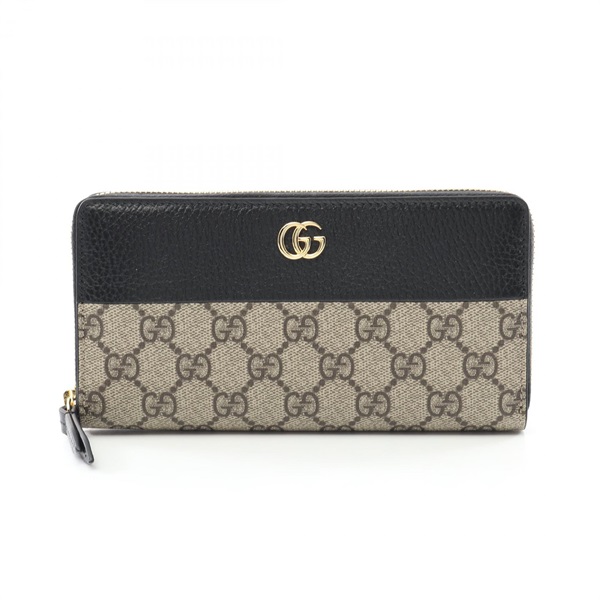 グッチ(GUCCI)グッチ プチマーモント GGマーモント ラウンド長財布 