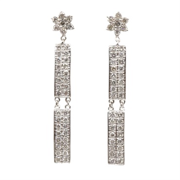 ジュエリー ダイヤモンド ピアス ピアス ジュエリー レディース ﾀﾞｲﾔ 6.2g