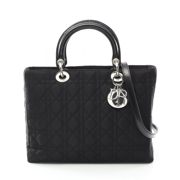 ディオール レディディオール ラージ カナージュ ハンドバッグ バッグ レディース