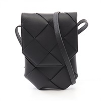 ボッテガヴェネタ BOTTEGA VENETA DIAGO ディアゴ フォンケース ショルダーバッグ バッグ レザー メンズ ブラック系 817827V5AJ21002 【新品】 ボッテガヴェネタ(BOTTEGA VENETA)ボッテガヴェネタ DIAGO ディアゴ