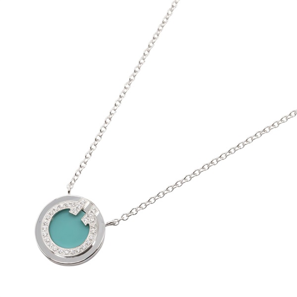 ティファニー(TIFFANY＆CO)ティファニー Tサークルネックレス